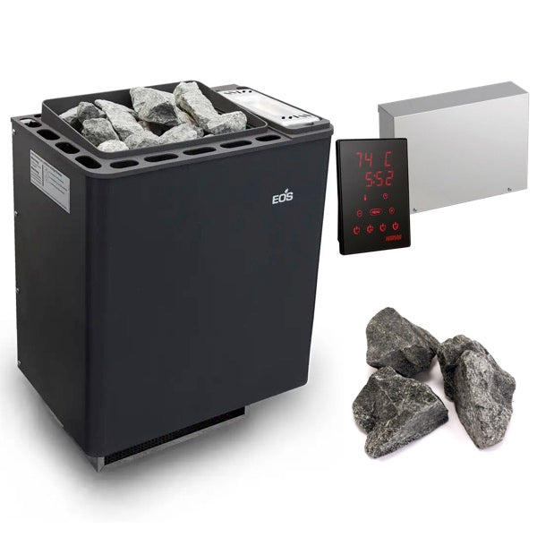 EOS Bi-O Thermat & Xenio Combi, Harvia | Saunaofen Set