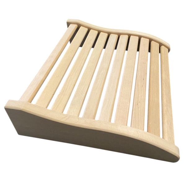 Sauna Kopfstütze Erle "Wave L"