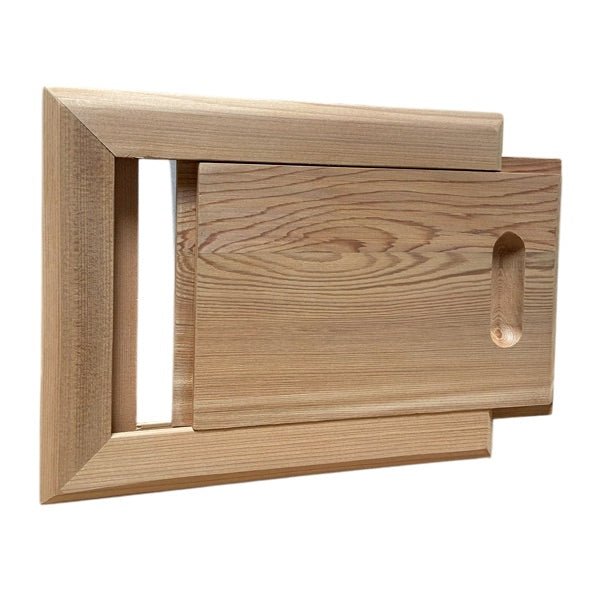 Lüftungsschieber Zedernholz