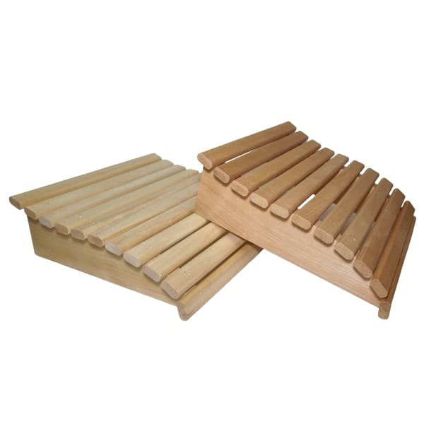 Ergonomische Sauna Kopfstütze "S" Espe oder Erle