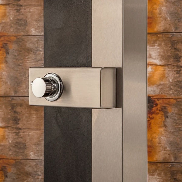 IDEAL Eichenwald Gartendusche Tonga SOLAR | ohne Plattform