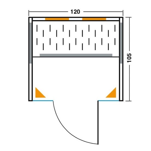 Infrarotkabine Sunlight 120