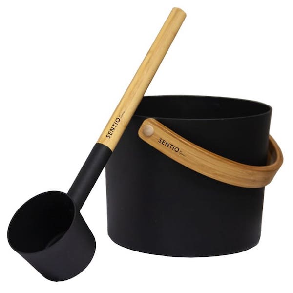 hochwertiger und eleganter Aufgusskübel. Extrem Robust und langlebig.