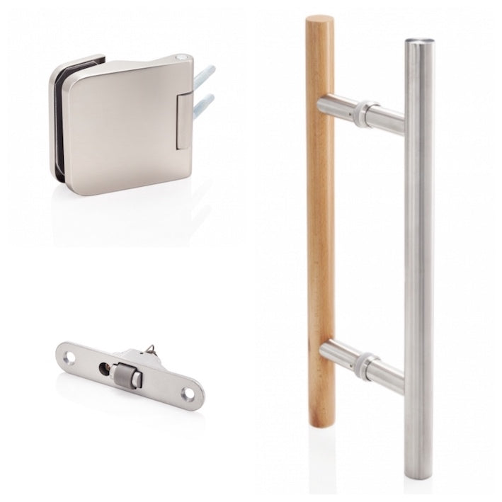 Saunatür Premium 7 x 19 K | Klarglas