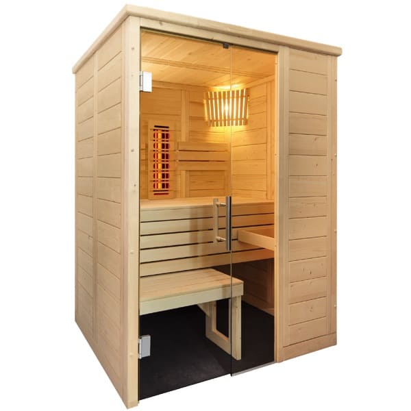 Infrarotkabine Alaska Mini Infra+ | Mini Hybridsauna