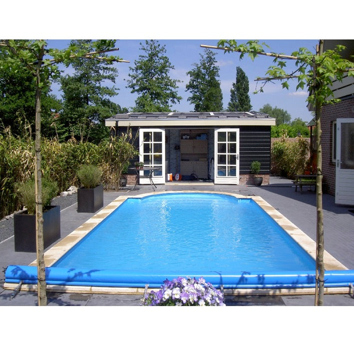 Praktisches Stecksystem aus Power S Schaltsteinen. Stabile Eckverbindung durch spezielle Konstruktion. Materialdichte Normalstein P 40, Bogenstein P 25. Mittels Power S Bogensteinen können Sie diverse Rundungen z.B. für römische Treppen problemlos einrichten. Farben: blau oder sand