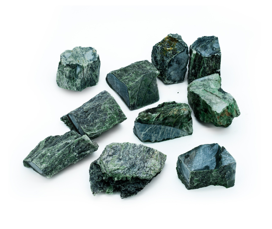 Saunasteine Nephrit  | Körnung 7-15 cm | 15 kg