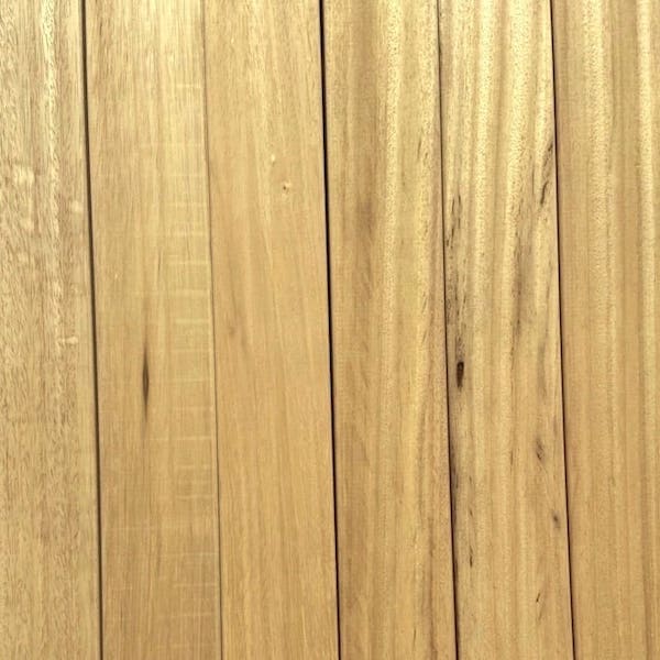 Abachi Saunabanklatten 25 x 80mm | L: 182 bis 240 cm | B-Sort.