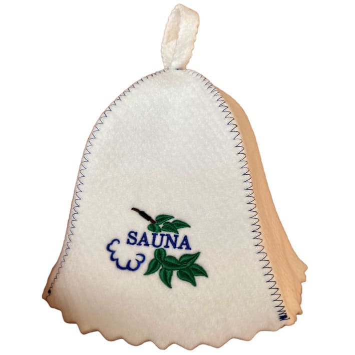 Saunamütze | Saunahut "Green Leaf"