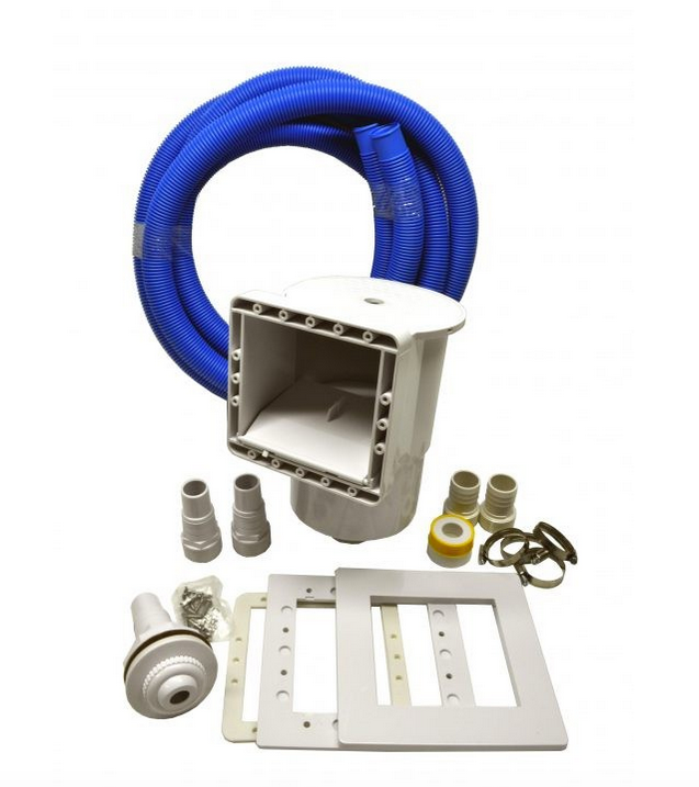 Stahlwandpool Set | Rundbecken Set Ø 400x120cm | Folie Sandfarbe
