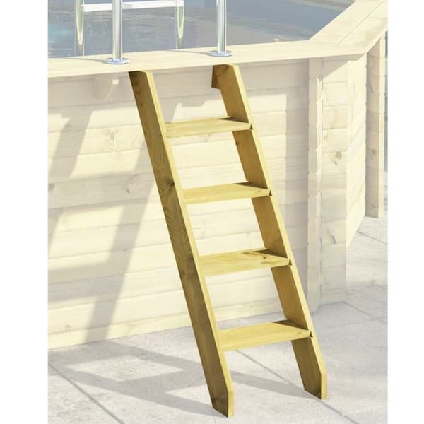 Trend Holzpool SET | Achteck |Blockbohlenecken | Holzpool Bausatz